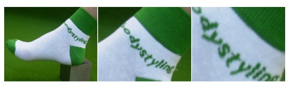 sokken met logo